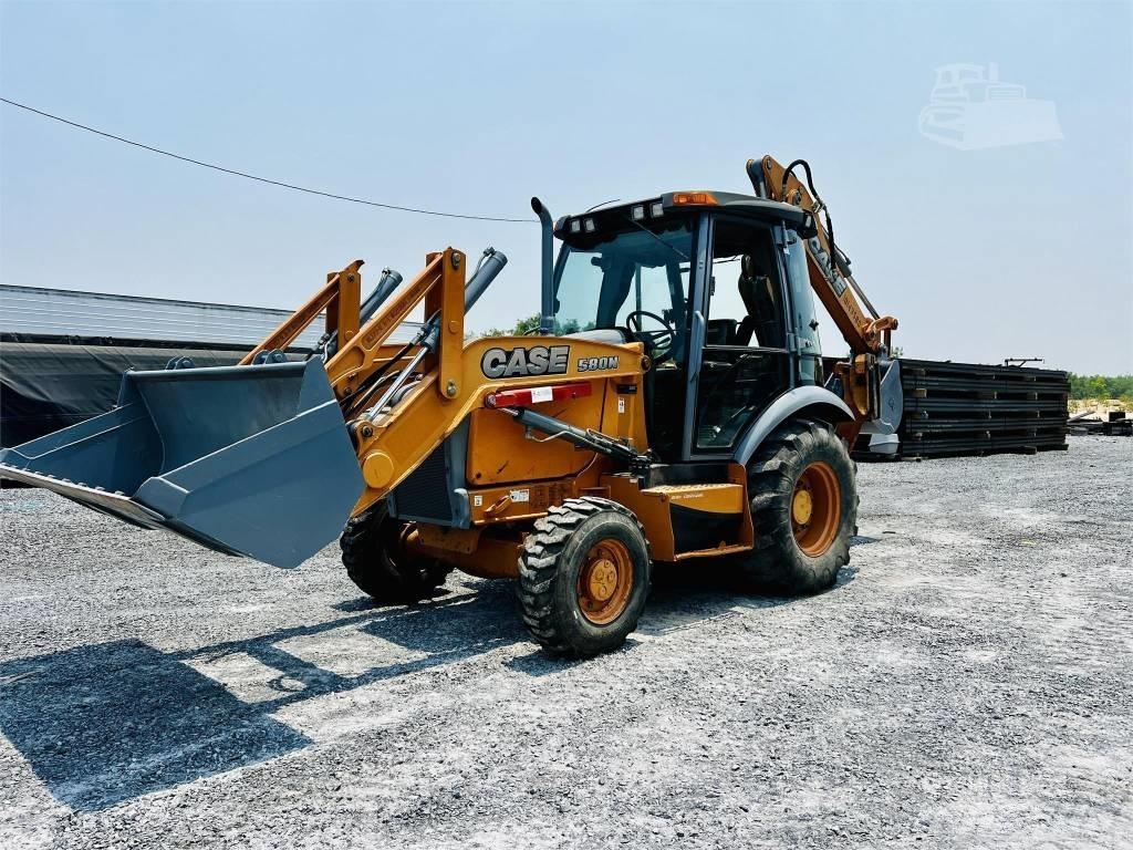 CASE 580 N Graaf-laadcombinaties