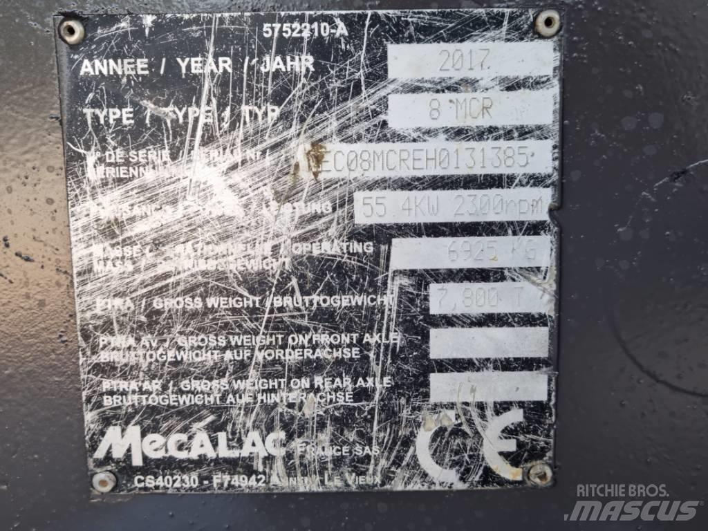 Mecalac 8 M CR Midigraafmachines 7t - 12t