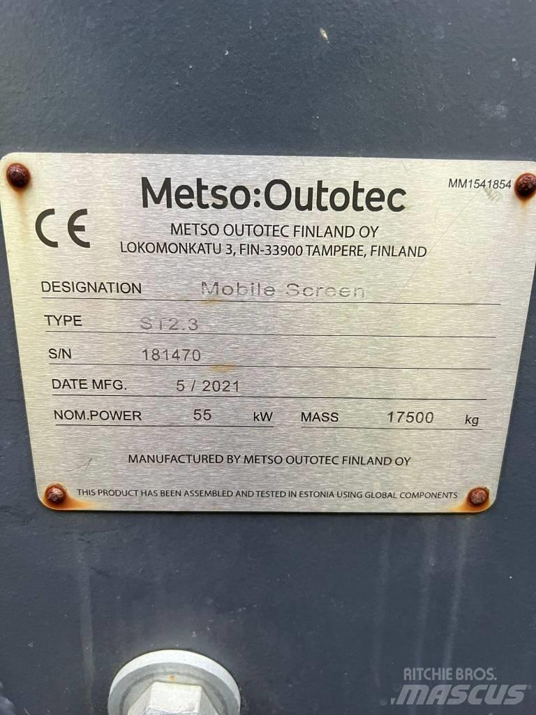 Metso ST2.3 Mobiele zeefinstallaties
