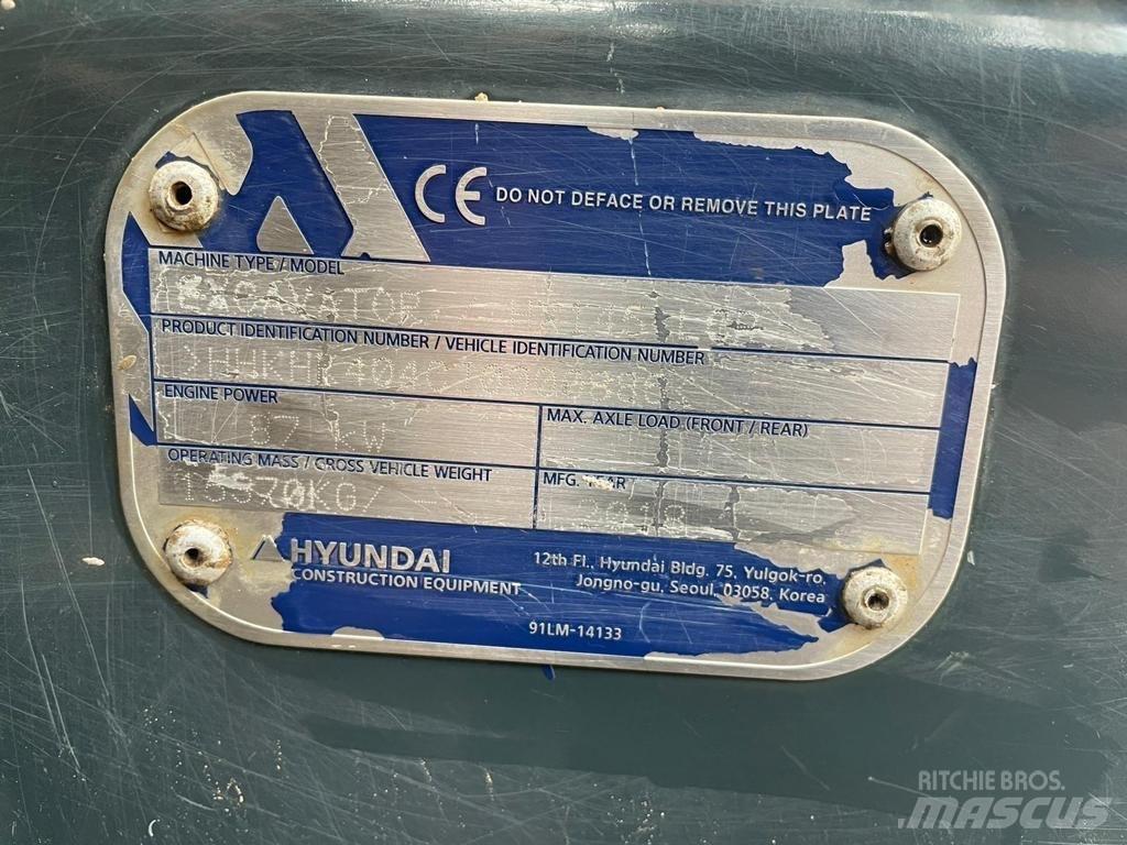 Hyundai HX145 LCR Rupsgraafmachines