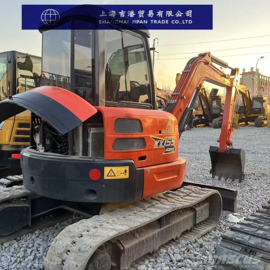 Kubota KX 155 Midigraafmachines 7t - 12t