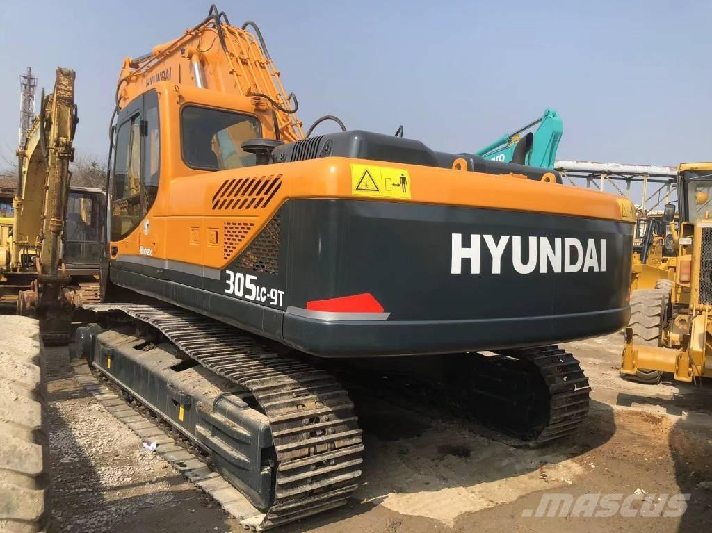Hyundai 305 LC-9S Rupsgraafmachines