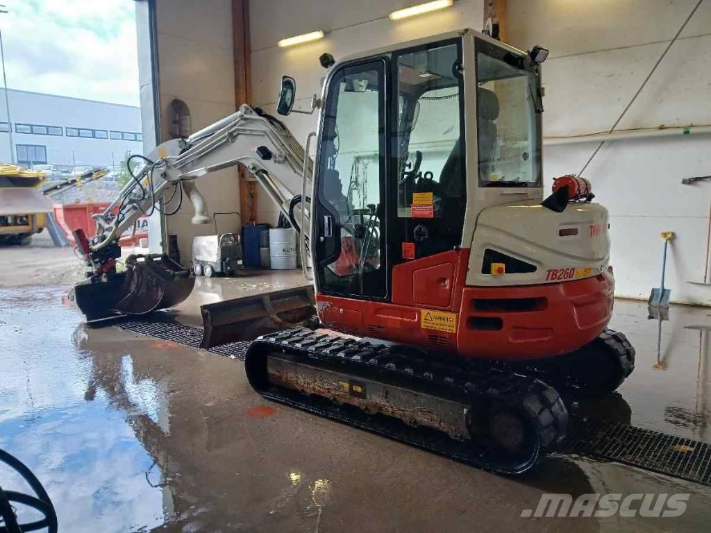 Takeuchi TB 260 Minigraafmachines < 7t