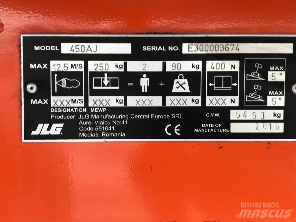 JLG 450 AJ Knikarmhoogwerkers