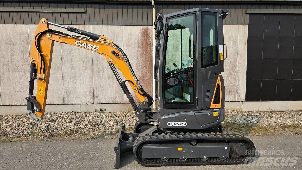 CASE CX25D Minigraafmachines < 7t