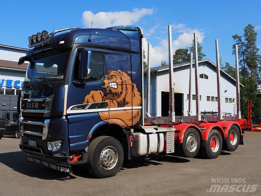 Sisu CK 16 M Hout-Bakwagens