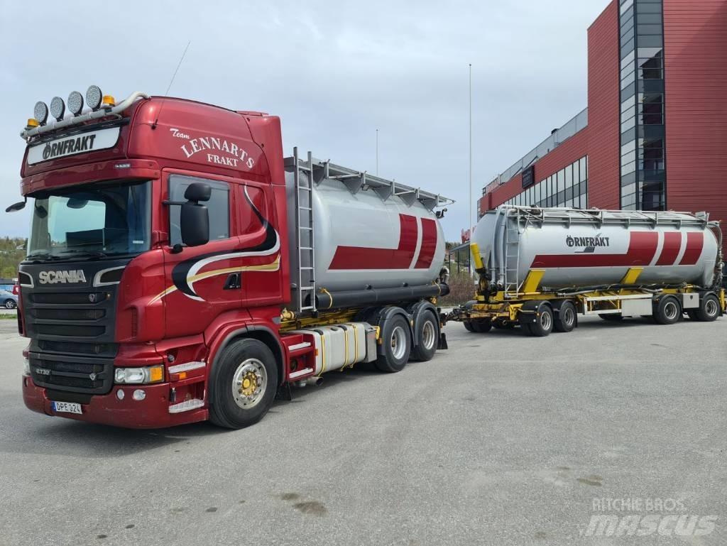 Scania R730 Betonmixers en pompen