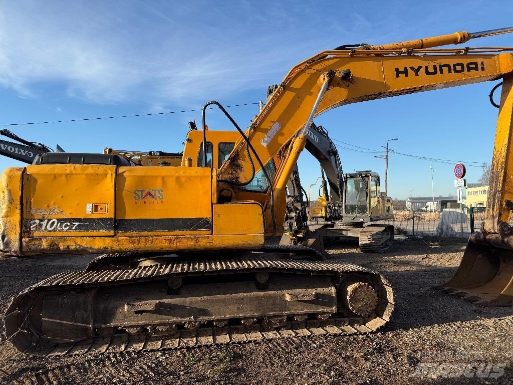 Hyundai 210Lc Rupsgraafmachines