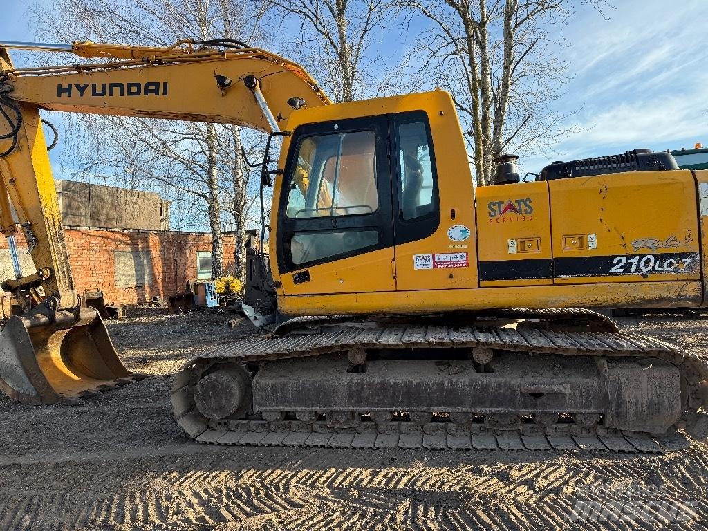 Hyundai 210Lc Rupsgraafmachines