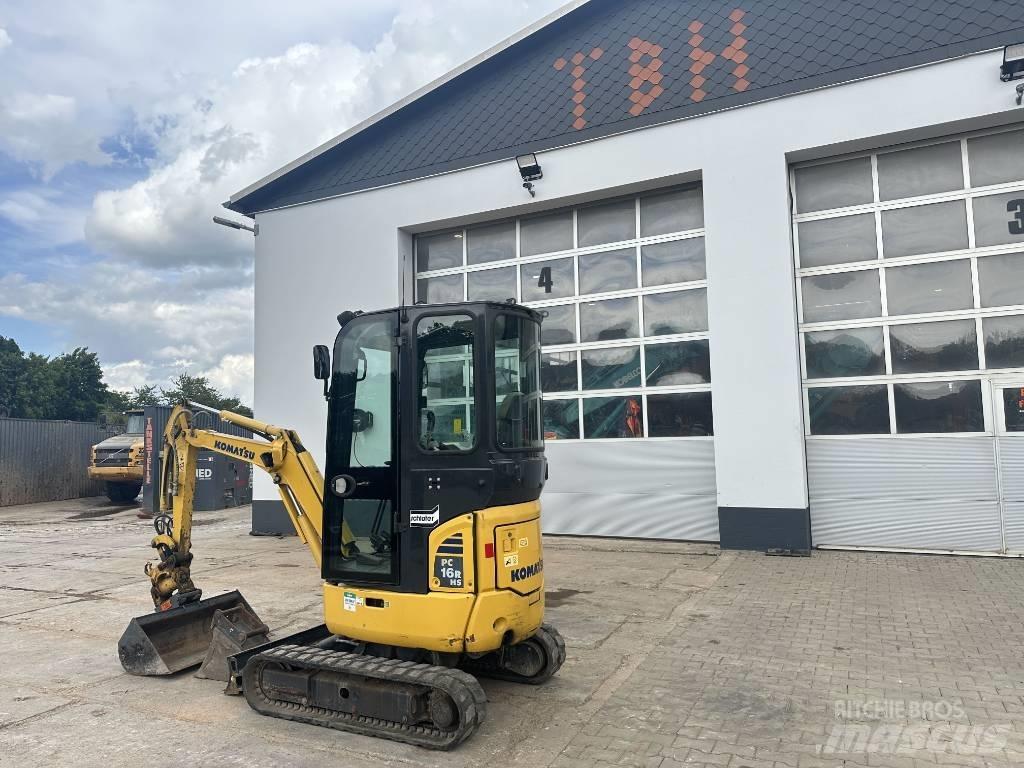 Komatsu PC 16 R-3HS Minigraafmachines < 7t