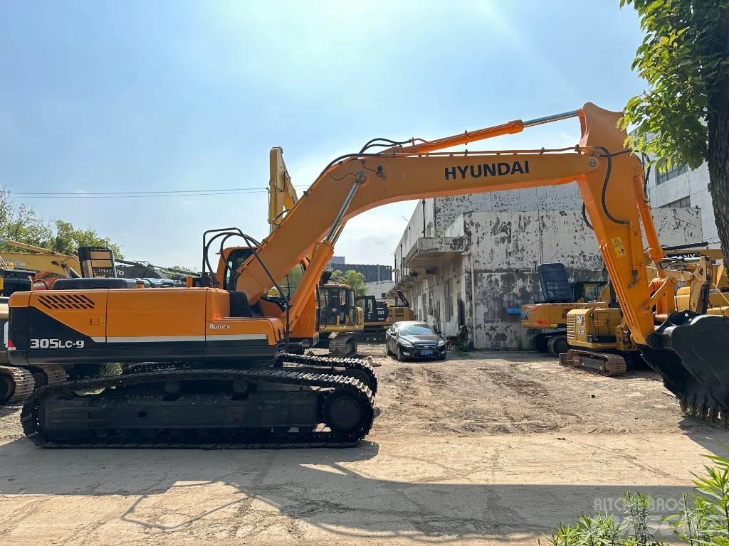 Hyundai R305LC-9s Rupsgraafmachines
