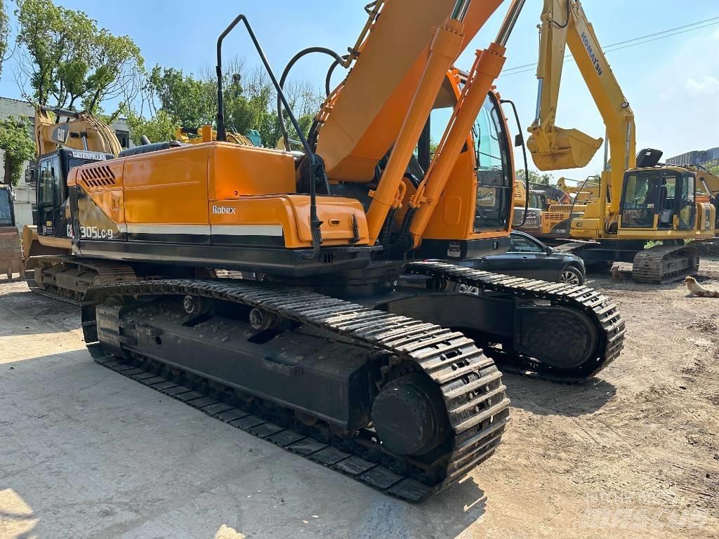 Hyundai R305LC-9s Rupsgraafmachines