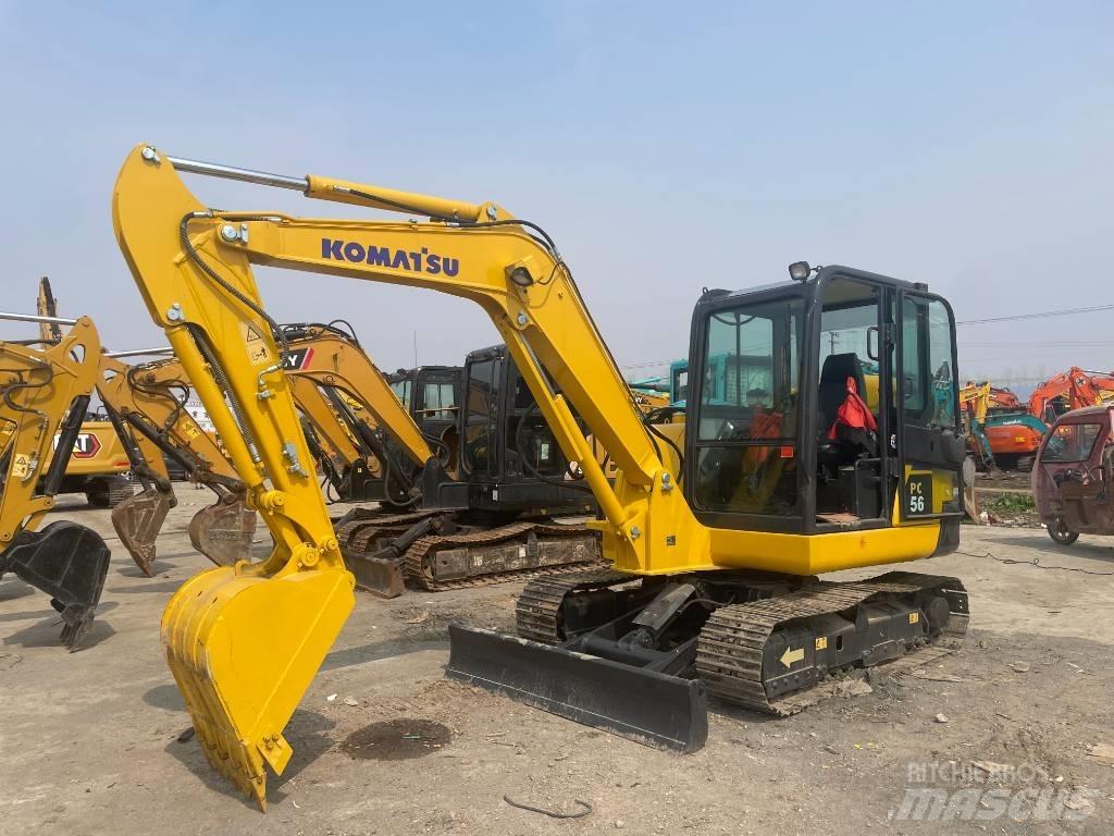 Komatsu PC 56 Minigraafmachines < 7t