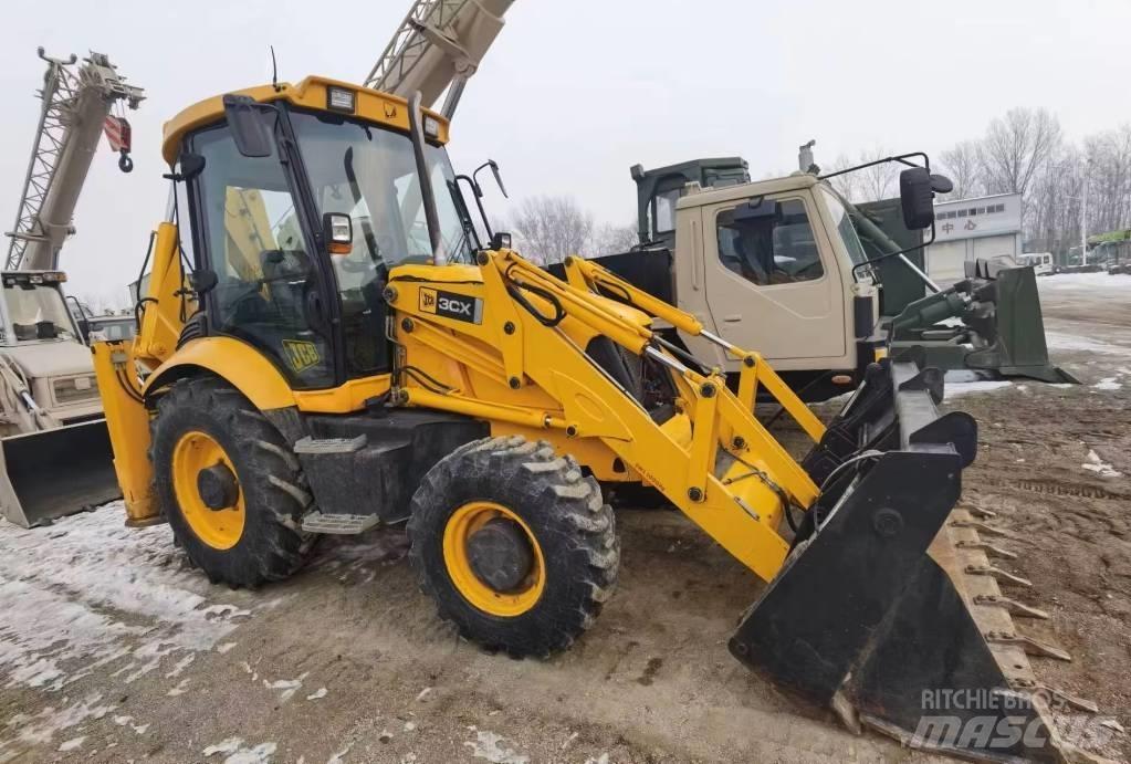JCB 3CX Graaf-laadcombinaties