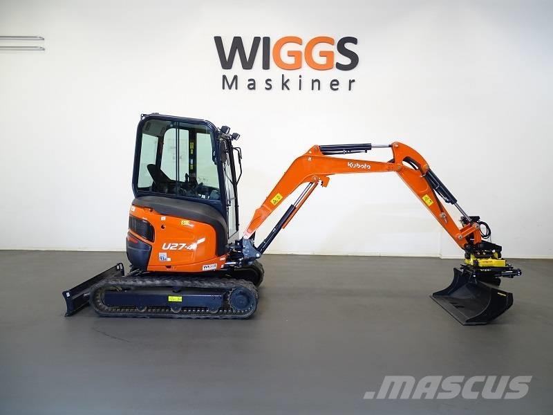 Kubota U 27-4 Minigraafmachines < 7t