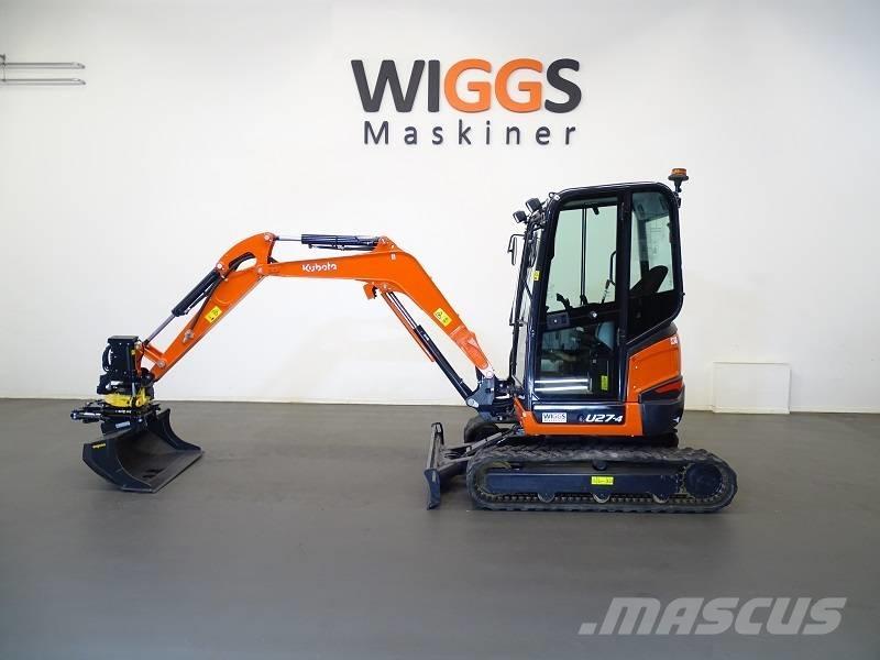 Kubota U 27-4 Minigraafmachines < 7t