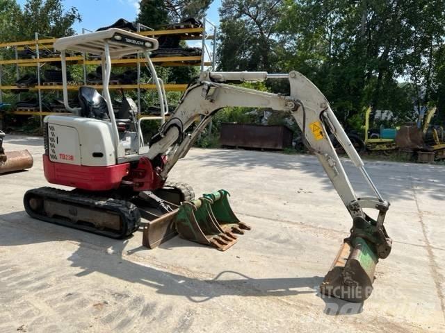 Takeuchi TB23R Minigraafmachines < 7t
