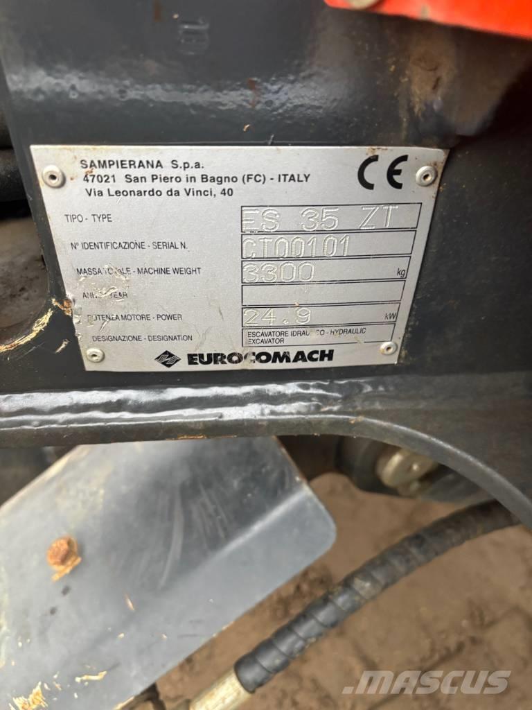Eurocomach ES 35 ZT Minigraafmachines < 7t
