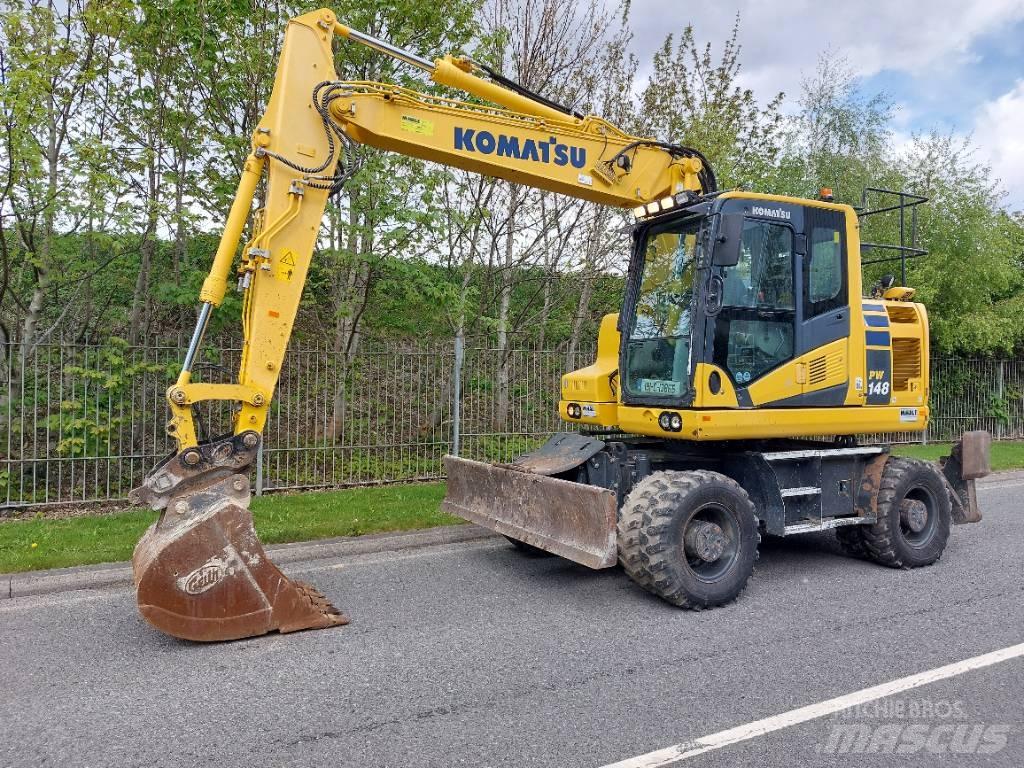 Komatsu PW148-11 Wielgraafmachines