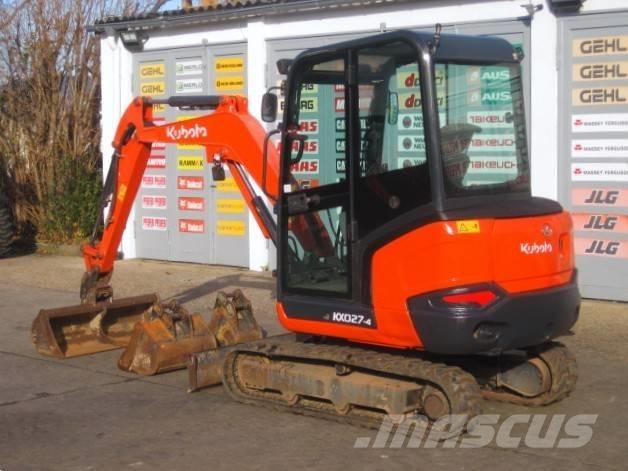 Kubota KX027-4 Minigraafmachines < 7t