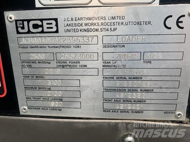 JCB 403 Wielladers
