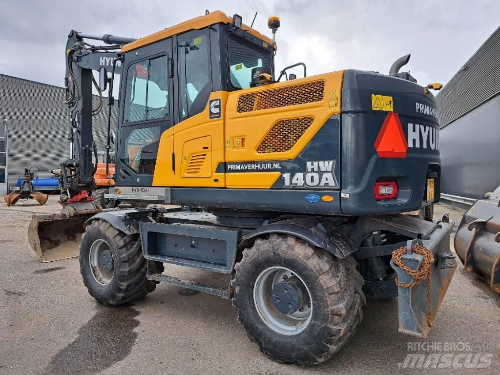 Hyundai HW140A Wielgraafmachines