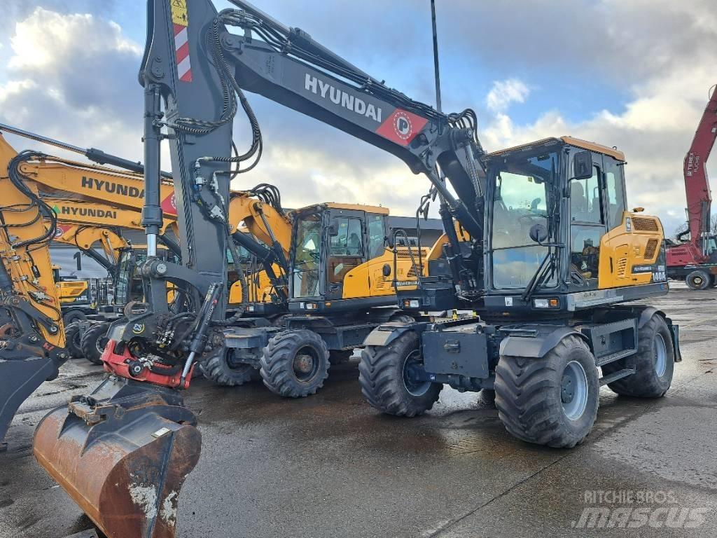 Hyundai HW140A Wielgraafmachines