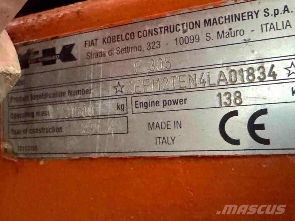 Fiat KOBELCO E305 Speciale Graafmachines