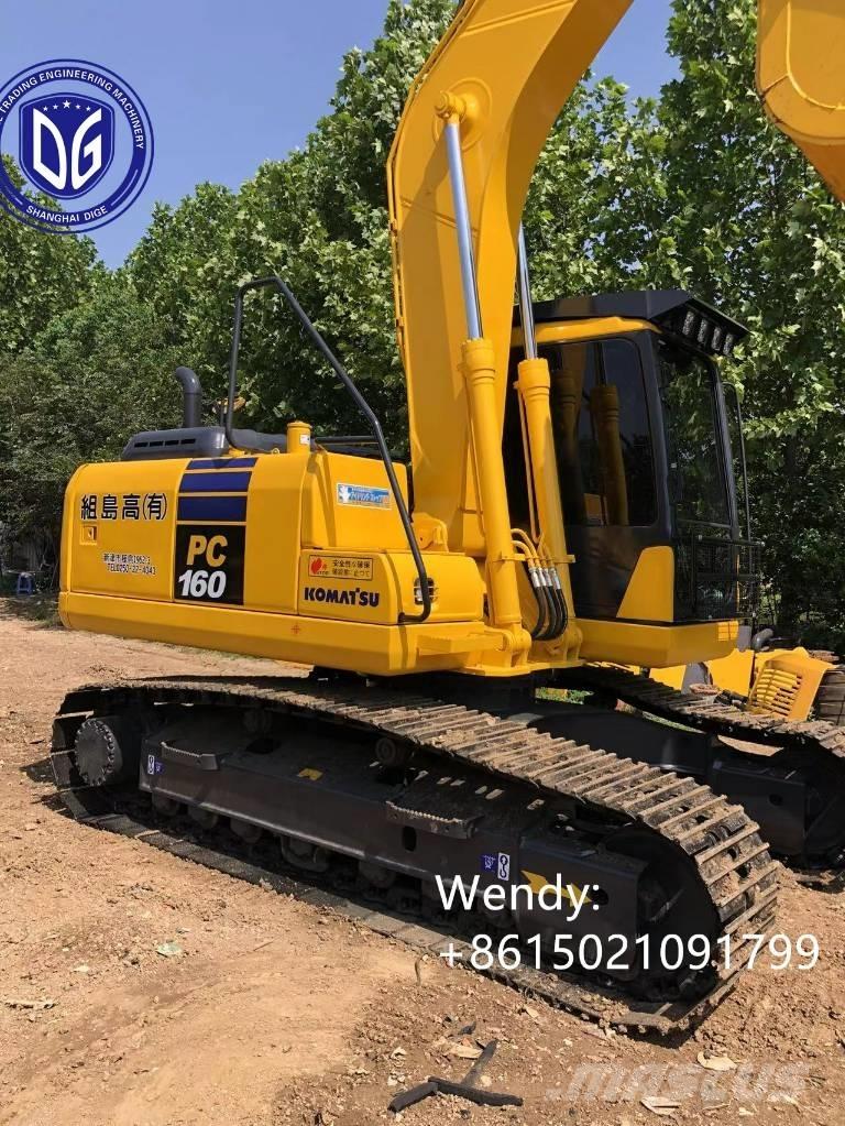 Komatsu PC 160 Rupsgraafmachines