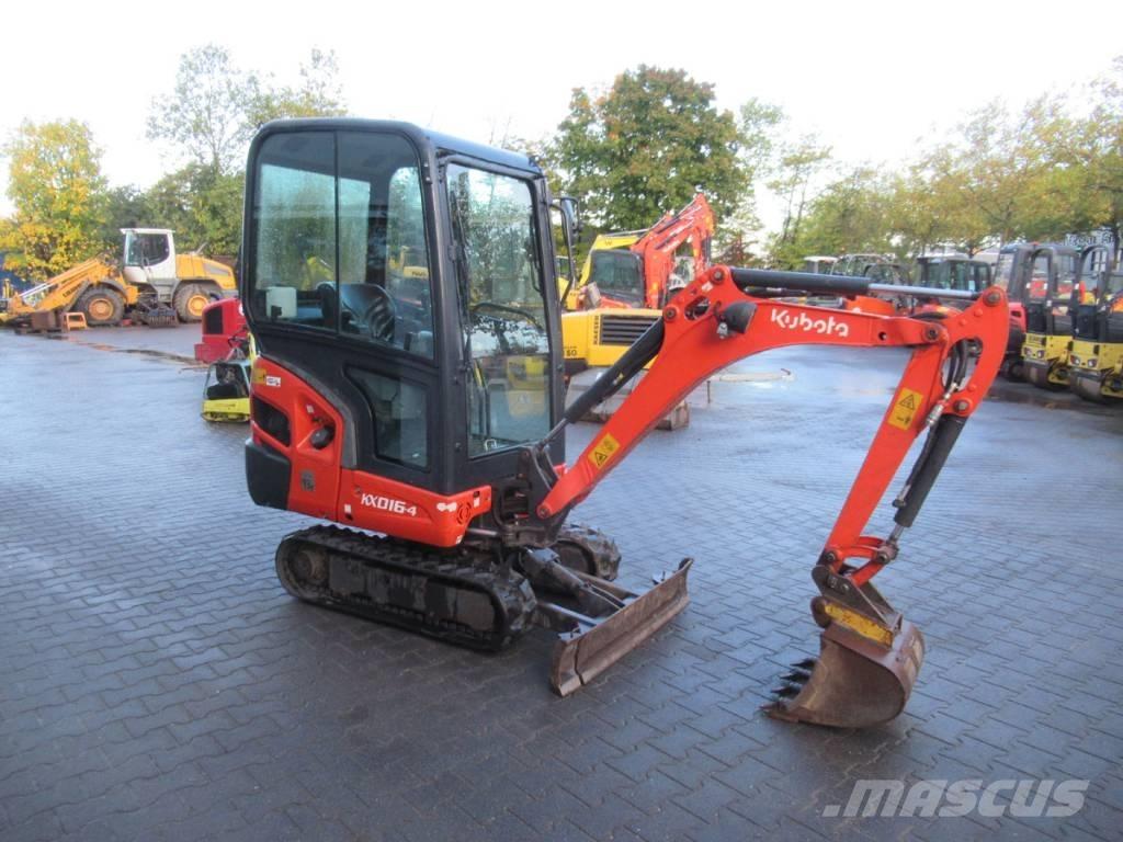 Kubota KX 016-4 Minigraafmachines < 7t