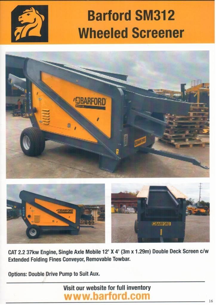 Barford SM312 Zeefinstallatie