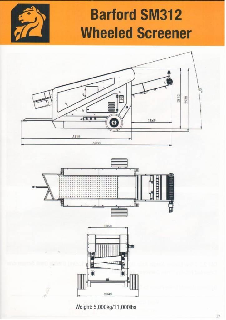 Barford SM312 Zeefinstallatie