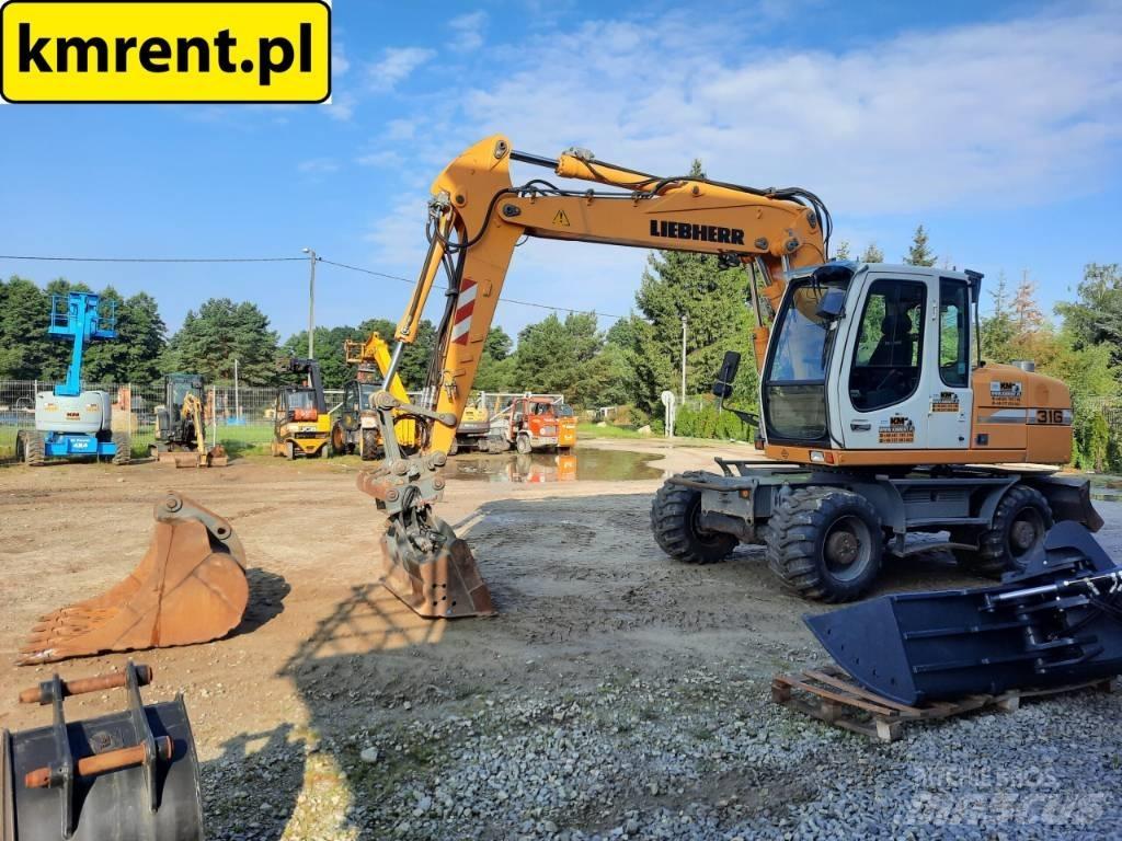Liebherr A 316 Wielgraafmachines