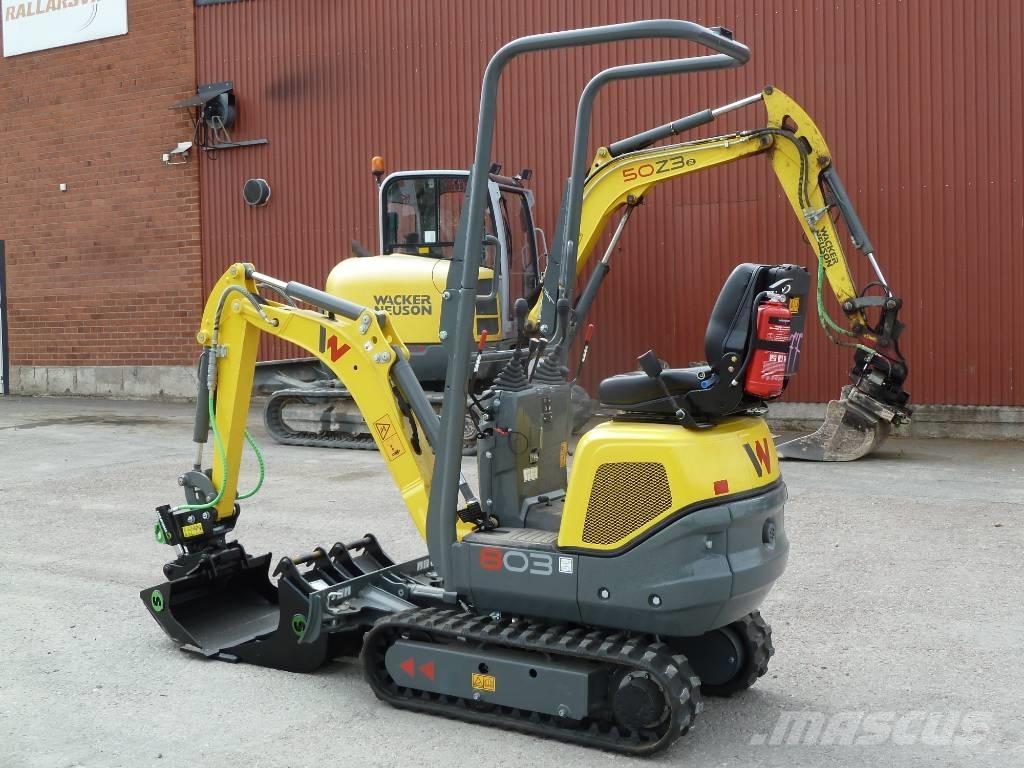 Wacker Neuson 803 Minigraafmachines < 7t