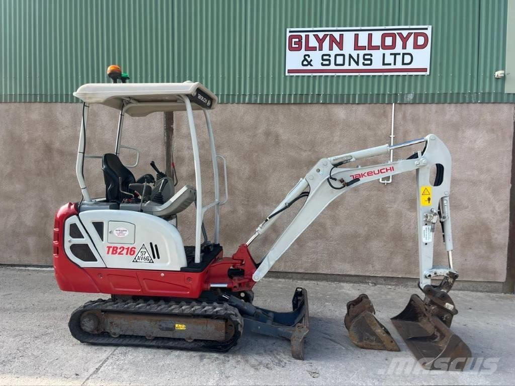 Takeuchi TB 216 Minigraafmachines < 7t