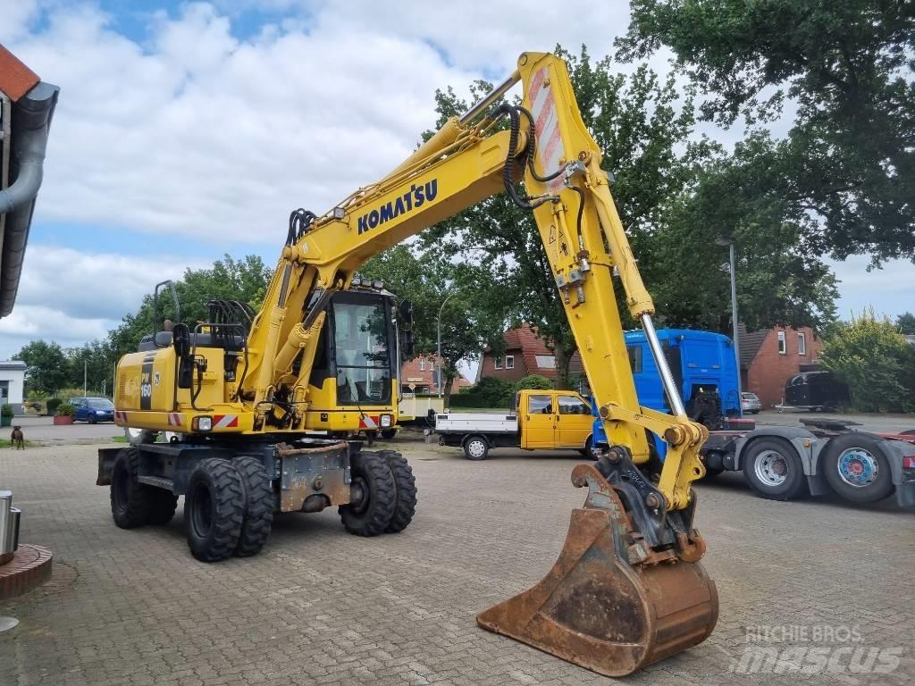 Komatsu PW 160-7E0 Wielgraafmachines