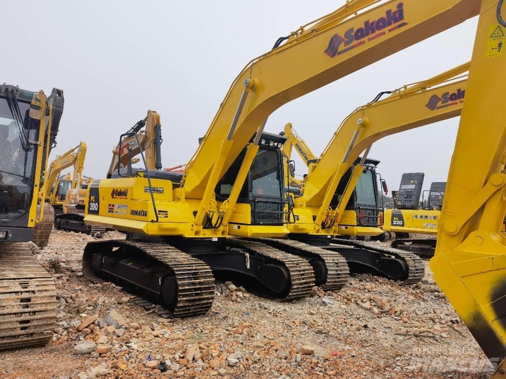 Komatsu pc200-8 Rupsgraafmachines