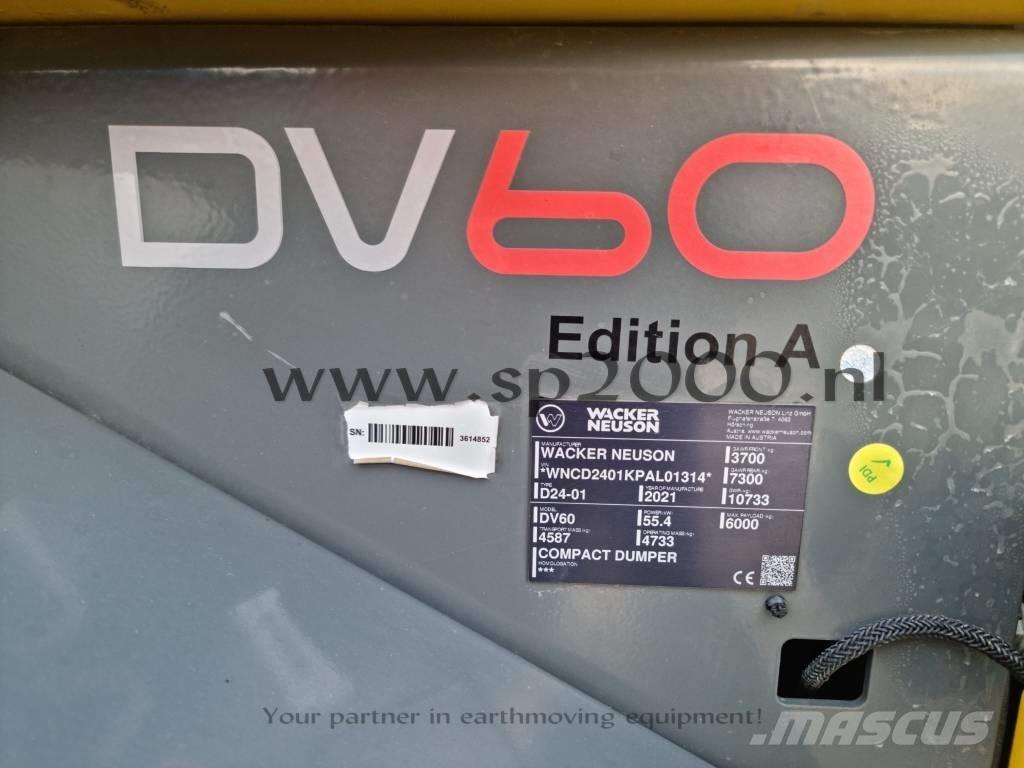Wacker Neuson DV 60 Mini Dumpers