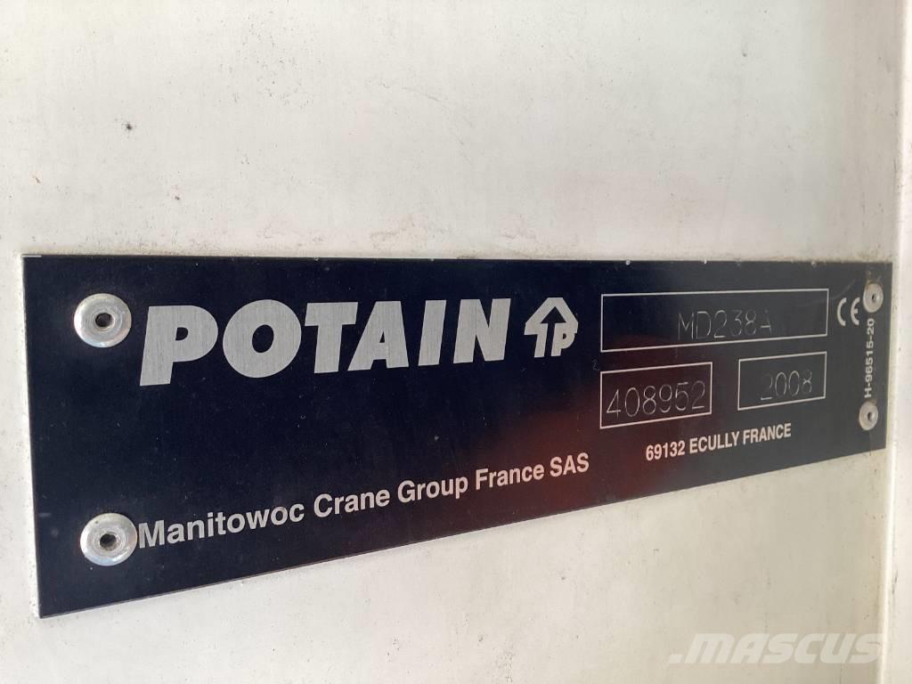 Potain MD238A Torenkranen