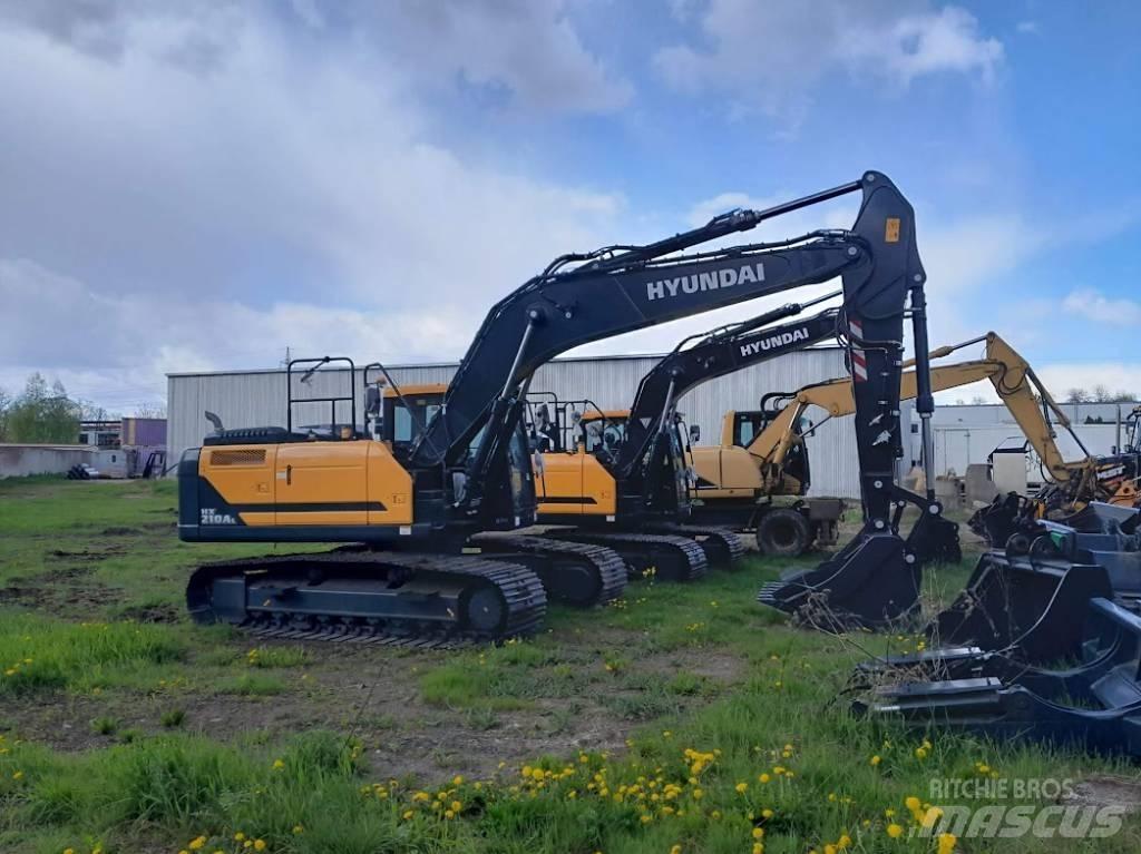 Hyundai HX210AL Rupsgraafmachines