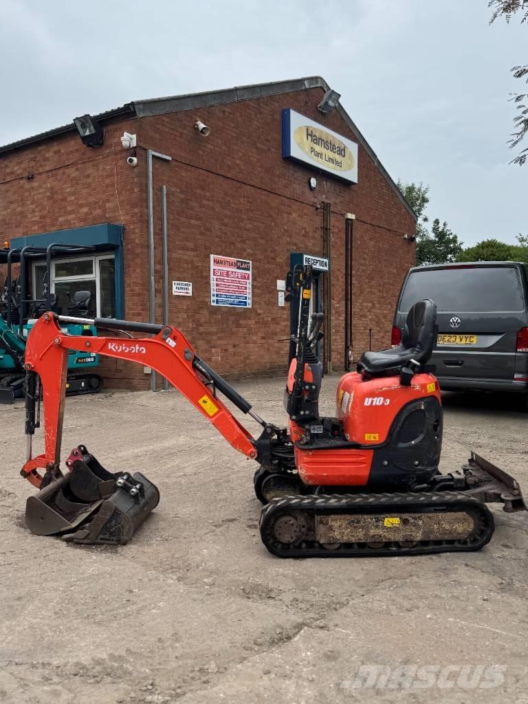Kubota U 10 Minigraafmachines < 7t