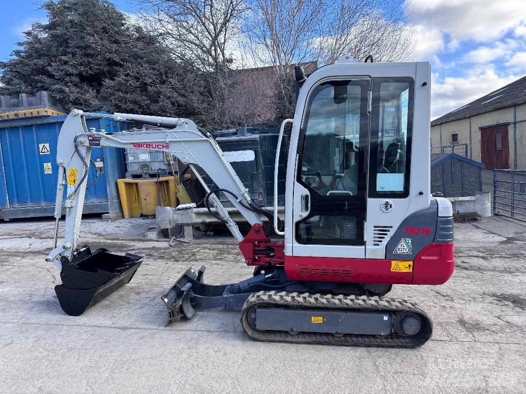 Takeuchi TB 219 Minigraafmachines < 7t