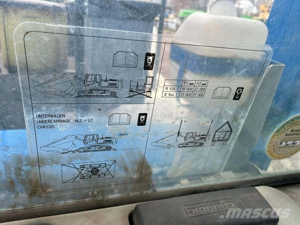 Liebherr R 944 C V Sloopgraafmachines