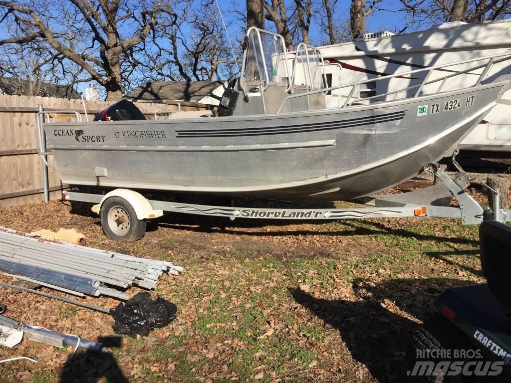  Kingfisher 17' Werkboten en pontons