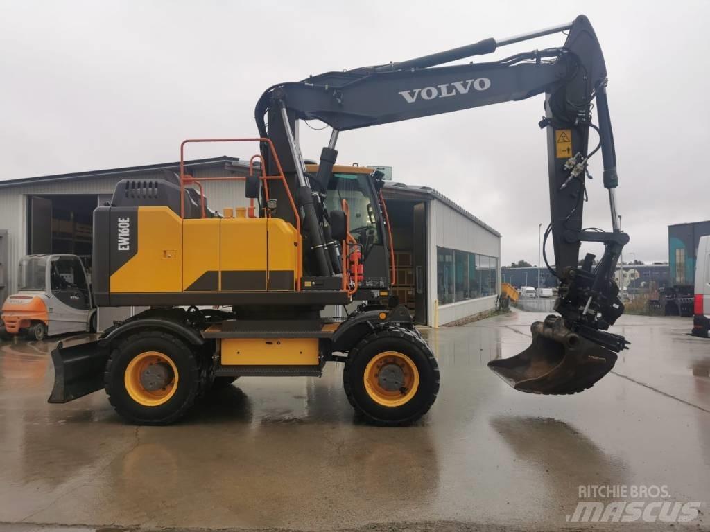 Volvo EW160E Wielgraafmachines