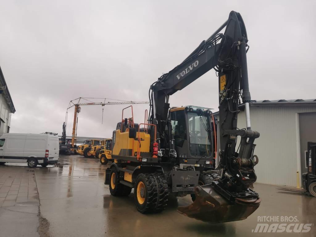 Volvo EW160E Wielgraafmachines