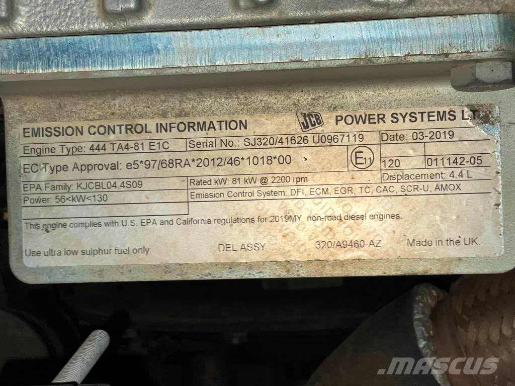 JCB JS 145 LC Rupsgraafmachines