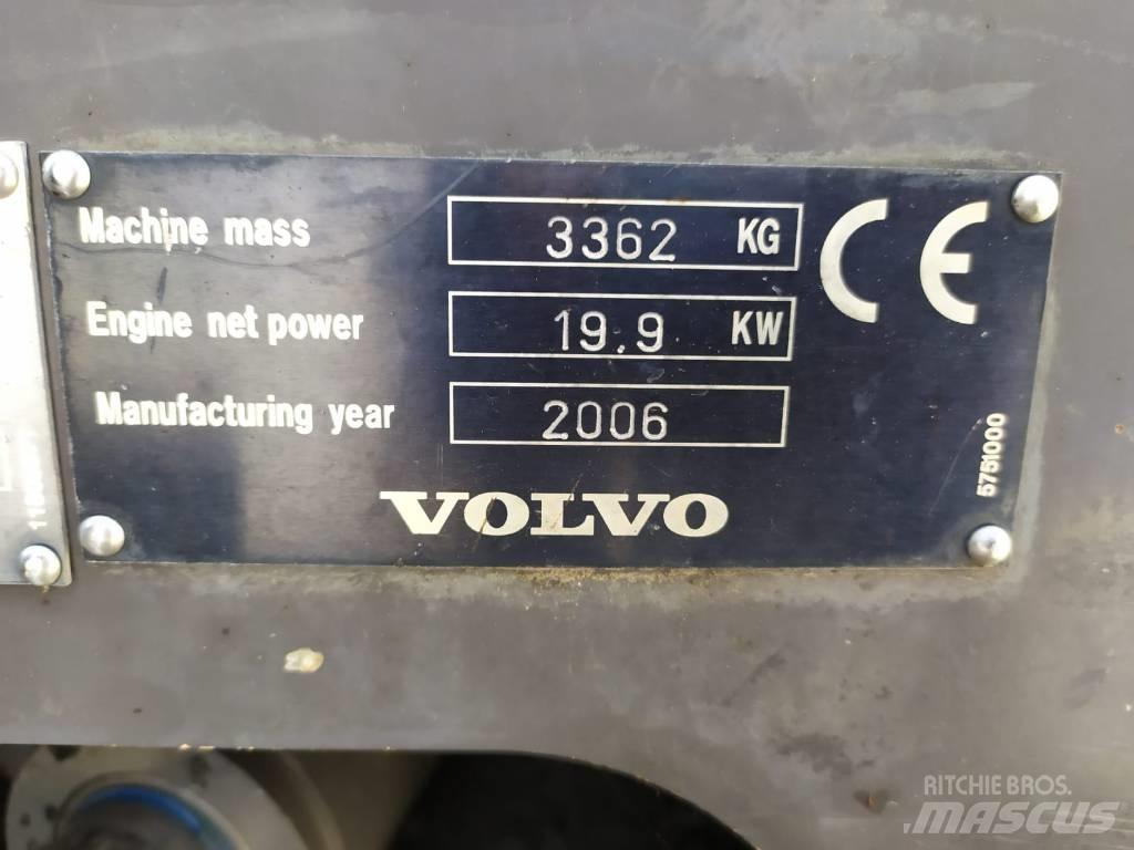 Volvo ECR 38 Minigraafmachines < 7t