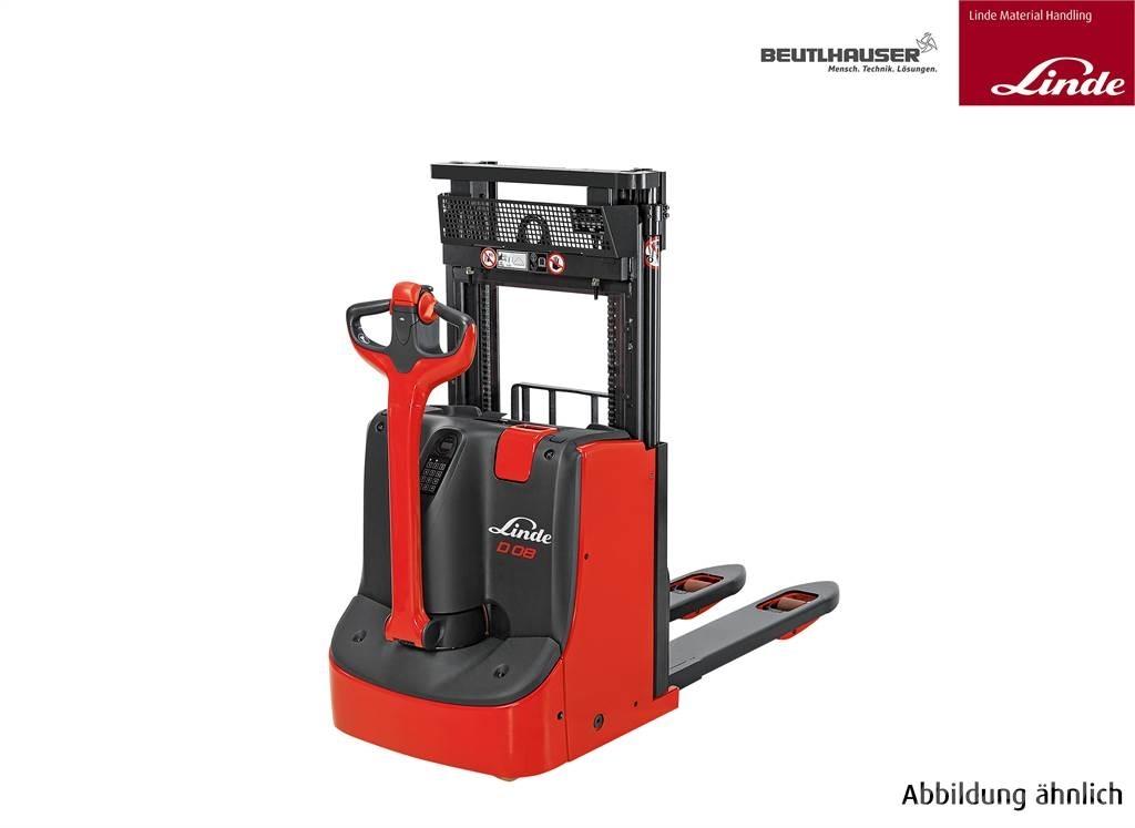 Linde D08 Stapelaar meeloop