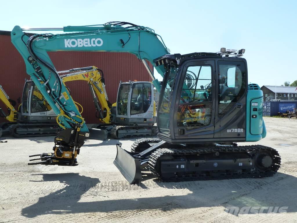 Kobelco SK75SR-7 Midigraafmachines 7t - 12t